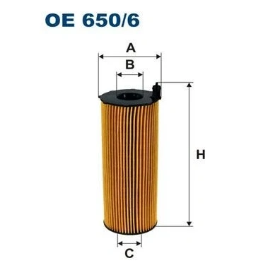Imagen de Filtro de aceite FILTRON OE 650/6
