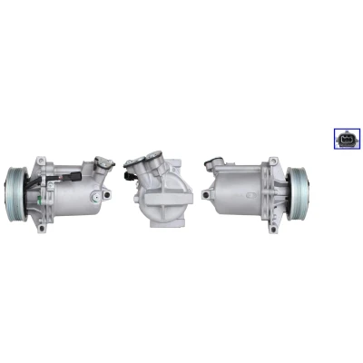 Imagen de LUCAS ACP01243 Compresor de Aire Acondicionado PAG 100 YF R134a, R1234yf DACIA: Duster SUV, Dokker Familiar, Express, NISSAN: Juke