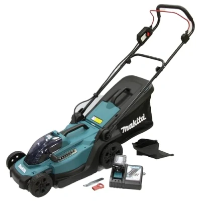 Imagen de Makita DLM330RM Tondeuse à Gazon poussée Batterie Noir, Bleu