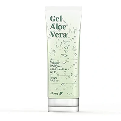 Imagen de Ebers Aloe Vera Gel Con Vitaminas A y E 250 ml, mililitro, 1