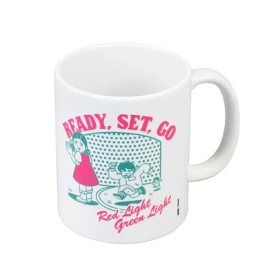Imagen de Grupo Erik Taza Juego del Calamar café cerámica 350 ml Tazas de café, desayuno : Merchandising Oficial