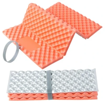 Imagen de Litinliv 2 Piezas Esterilla de Asiento Plegable, Cojín Espuma al Aire Libre, Estera Acampa, Almohadilla Impermeable, Portáti para Exteriores Caminatas Acampa Picnic