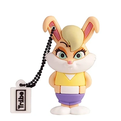 Imagen de Tribe Memoria USB 32 GB Lola Bunny Flash 2.0, Personaje Original Looney Tunes, Compatible con Windows, Linux y Mac