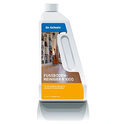 Imagen de Dr. Schutz limpiador de suelos R 1000 750 ml Limpieza sin rayas para PVC, CV, linóleo, caucho, piedra, suelo diseño y parqué