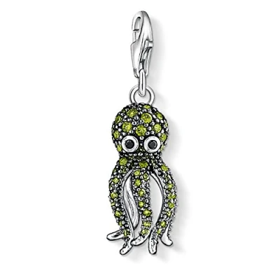 Imagen de Thomas Sabo Charm con Cierre para Mujer de Plata Ley 925/1000 Zirconia Cúbica