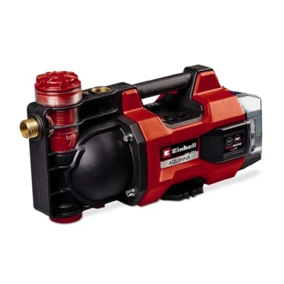 Imagen de Einhell Bomba de jardín con batería AQUINNA 18/30 F LED Power X Change (18 V, caudal máx. 3000 l/h, 2 ranuras batería, duración doble, modo ECO/BOOST, prefiltro, sin batería)