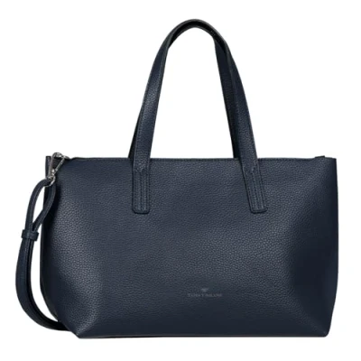 Imagen de Tom Tailor Acc Marla, Bolso Shopper para Mujer, Azul (Dunkelblau), 34x21x12 Centimeters (W x H L)