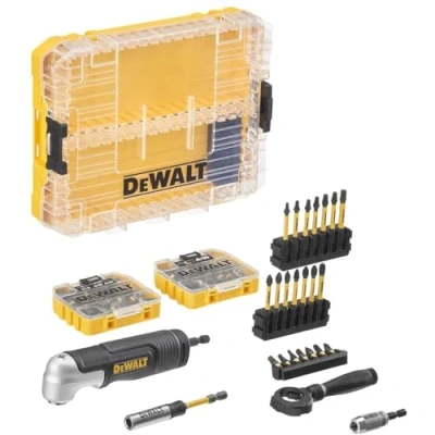 Imagen de DeWalt Toughcase mediano de 80 piezas para atornillar con acoplamiento angula