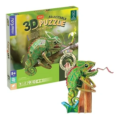 Imagen de Mini Puzzle 3D Camaleón