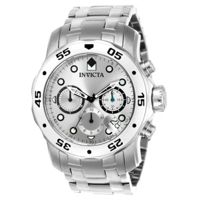 Imagen de Invicta Pro Diver SCUBA Reloj de cuarzo para hombre acero inoxidable, Plata, 48 mm