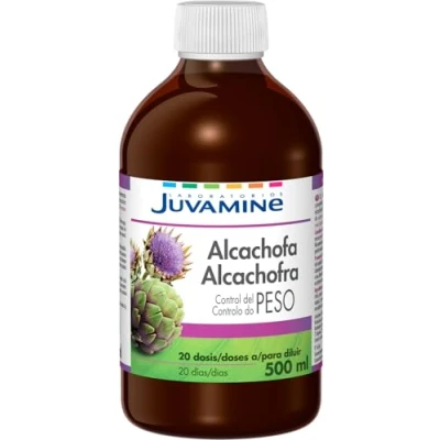 Imagen de JUVAMINE Botella Alcachofa Control de Peso Sabor Frutos Rojos Programa 20 Días 500 ML