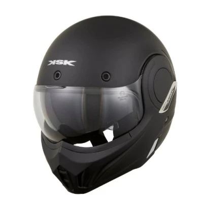 Imagen de KSK RUBIO004 Cascos modulares negro mate XL, 61 cm ECE 22.06 de invierno, verano