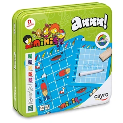 Imagen de Cayro Arrrr + 5 Años Ingenio, Habilidad y Diversión Juego Educativo de Mesa Niños Aprenden Palabras se Divierten Ideal para 2 Jugadores
