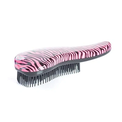 Imagen de Sculpby I Tangle Cepillo de pelo antitirones. Desenreda el con suavidad sus 381 cerdas. Apto para todo tipo cabello y niños. Disponible en 5 colores diferentes. (Cebra Rosa)