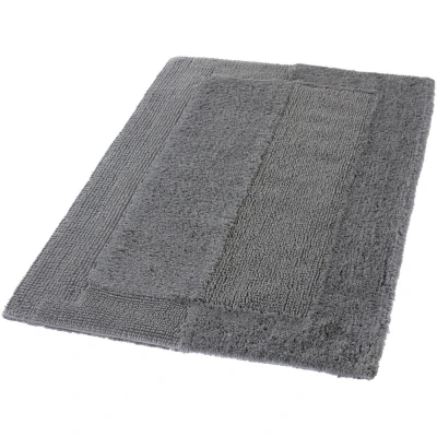 Imagen de Kleine Wolke Alfombra de baño, Algodón, Pizarra, 1 cm