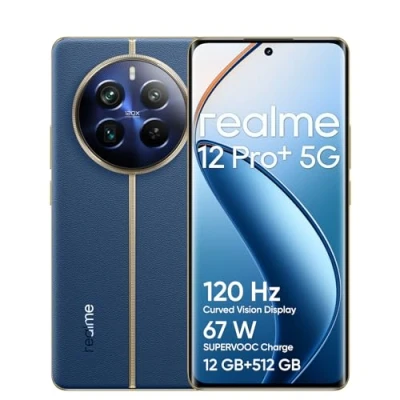 Imagen de Móvil realme 12 Pro+, Azul, 512GB, 12G RAM, 6.7&quot; OLED, FHD+, Snapdragon® 7s Gen 2 5G, 5000mAh, Android