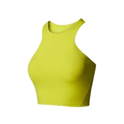 Imagen de The North Face Refina Longline BRA Sujetadores deportivos con sujeción media, Mujer, Talla: 44, Sulphur spring green