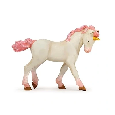 Imagen de Jocs Esemebe (39078 Figurine Animal para modelismo ferroviario, Color Rosa Dorado Blanco (Papo