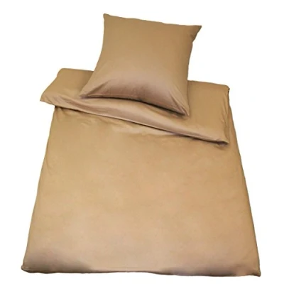 Imagen de Kinzler Juego de Cama, algodón, Beige, 40 x 80 + 155 200 cm