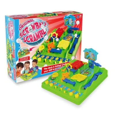 Imagen de TOMY Screwball Scramble Classic Retro Children&#039;s Preschool Action Board Game, Puzzle Family Kids Game For 5, 6, 7, 8 and 9 Year Old Boys Girls, Packaging May Vary