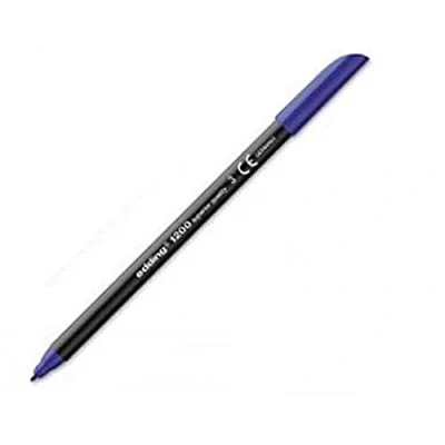 Imagen de Edding Rotulador punta fibra 1200 azul n.3 redonda 0.5 mm (10 unidades)