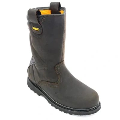 Imagen de DEWALT DWF 50071 121 9 Botas de cuero para hombre, color marrón, talla 43 EU / UK