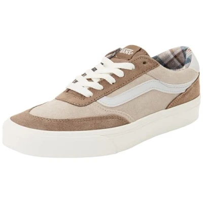 Imagen de Vans Brooklyn LS, Zapatillas Mujer, E2V Outdoor Plaid Warm Taupe, 40 EU