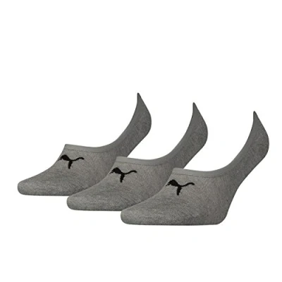 Imagen de PUMA FOOTIE Calcetines, Middle Green, 39/42 (Pack de 3) Sin género