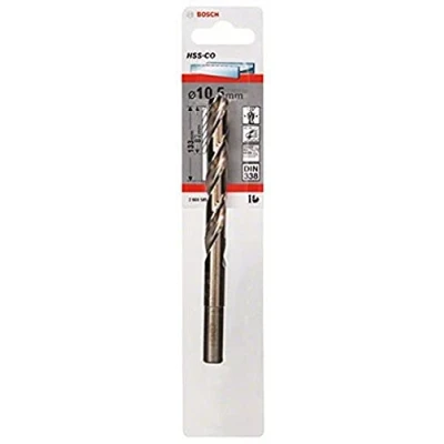 Imagen de Bosch 2 608 585 866 Brocas metálicas HSS Co, DIN 338 (10,5 x 87 133 mm)