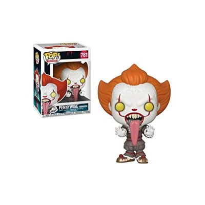 Imagen de Funko Pop! Vinyl: Movies: IT: Chapter 2 Pennywise with Dog Tongue IT Two Figura de Vinilo Coleccionable Idea Regalo Mercancia Oficial Juguetes para Niños y Adultos