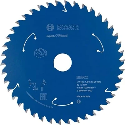 Imagen de Bosch Professional Disco de sierra circular Expert for Wood (madera, 140 x 20 1,7 mm, 42 dientes, accesorio sin cable)