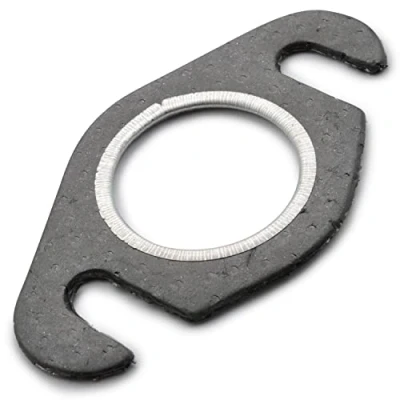 Imagen de Easyboost Junta Escape Ø25mm 2 agujeros abiertos distancia 48mm para Scooter 50cc Yamaha Bw&#039;s MBK Booster Nitro Aerox Mach G Jog R Ovetto Malaguti F10 F12 F15 Aprilia SR CPI