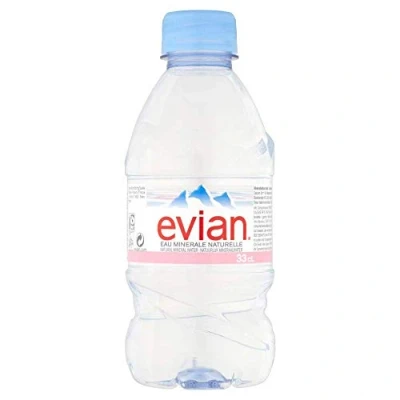 Imagen de Evian Natural Mineral Water 9x330ml