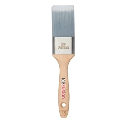 Imagen de ProDec Advance ABPT067 Ice Fusion Trade Pincel de pintura sintética profesional para un acabado ultra suave, con emulsión, pinturas brillantes y satinadas en paredes, techos, madera metal,