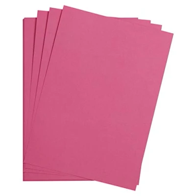 Imagen de Clairefontaine 975260 C Maya paquete de 25 hojas papel dibujo 185 g 21 x 29,7 cm rosa fucsia