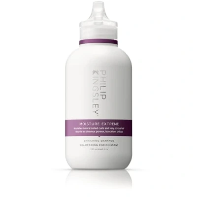 Imagen de Philip Kingsley Champú enriquecedor Moisture Extreme Para cabello rizado, seco y dañado Hidrata, hidrata añade brillo Desenreda controla el encrespamiento 250 ml