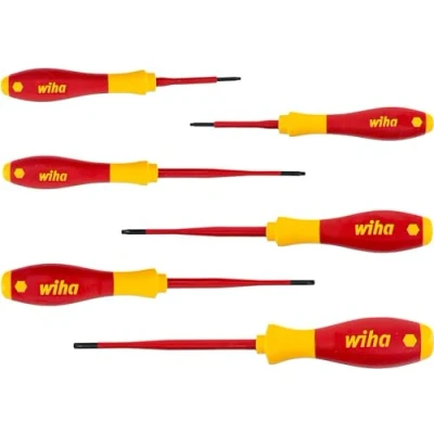 Imagen de WIHA 36558 Juego de destornilladores SoftFinish® electric slimFix 3251K6 SoftFinish Ref.