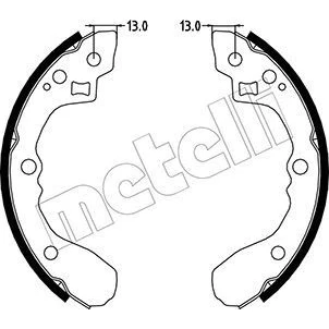 Imagen de Kit de zapatas METELLI 53 0220