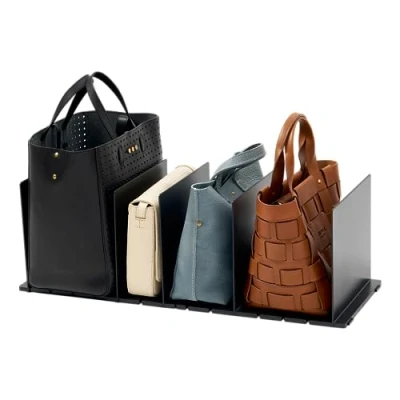Imagen de YAMAZAKI 4957 Smart Organizador de Bolsos (Juego 2), Negro, Resina ABS, Minimalista, 31.8 x 24 21 cm