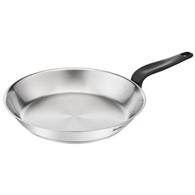 Imagen de Tefal Primary E3080604 Sartén de acero inoxidable, inducción, para cocinar deliciosas recetas y deshielo