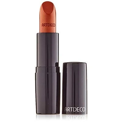 Imagen de ARTDECO Perfect Color Lipstick Pintalabios de larga duración, brillante, marrón, naranja, 1 x 4 g