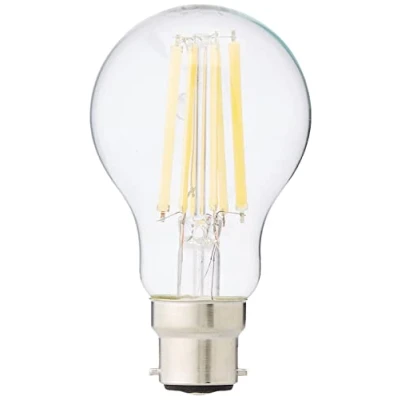 Imagen de OSRAM LED Star Classic A100, lámpara de filamento transparente en forma bombilla, casquillo B22d, blanco frío (4000K), sustituye a las bombillas convencionales 100W, paquete 1