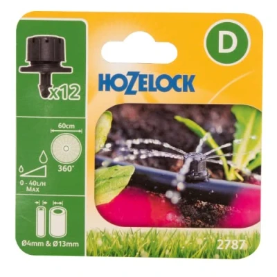 Imagen de Hozelock Aspersor de fina línea ajustable riego para jardín exterior