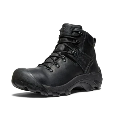 Imagen de KEEN Pyrenees, Botas para Senderismo Hombre, Black/Legion Blue, 44 EU