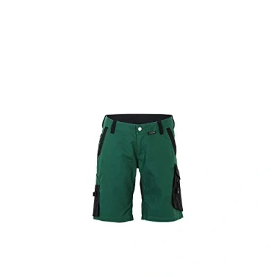 Imagen de Planam Norit 6464 Pantalones cortos para mujer, color verde y negro