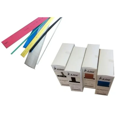 Imagen de Caja Tubo termorretractil Amarillo 4.80 mm, 12 MTS; Proporciona Aislamiento y protección para Cables Conexiones eléctricas.