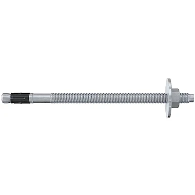 Imagen de fischer anclaje de perno con disco grande FAZ II Plus 12/80 gvz, ancla carga pesada alta capacidad carga, pernos para fijaciones estructuras madera, aprobación sísmica y ETA