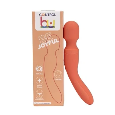 Imagen de Control Be Joyful Juguetes Sexuales Vibrador con Cabezal Flexible, 7 Modos de Vibración, Consolador Ergonómico, USB Recargable