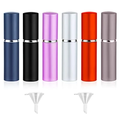 Imagen de SwirlColor Atomizador Perfume Recargable 6ml Mini Perfum Viaje Vaporizador 6 Piezas