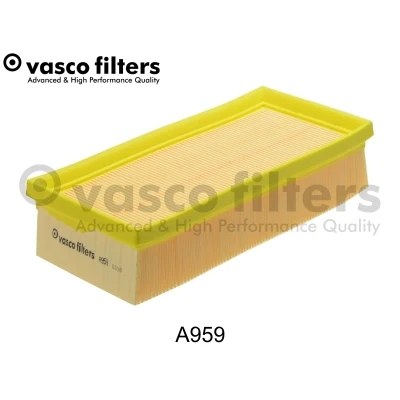 Imagen de DAVID VASCO A959 Filtro de aire 58 117 251 rectangular Cartucho filtrante MITSUBISHI: Colt 6, VI CZC Cabrio, SMART: Forfour I